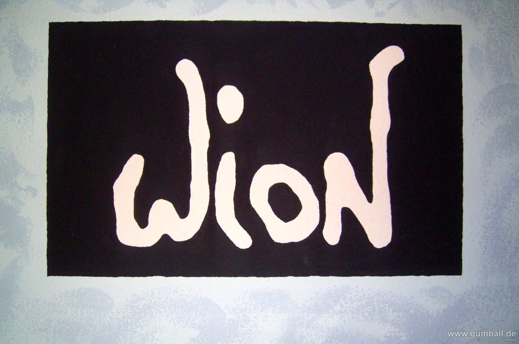 Wion Logo Tapete